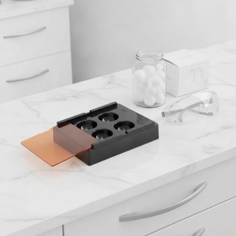 Resin Art Case - Szczelna, czterootworowa, kompozytowa, żywiczna skrzynka do