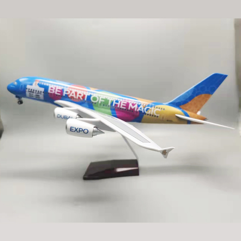 Resin Art Alphabet - 1:160 Skala 46cm Model samolotu 380