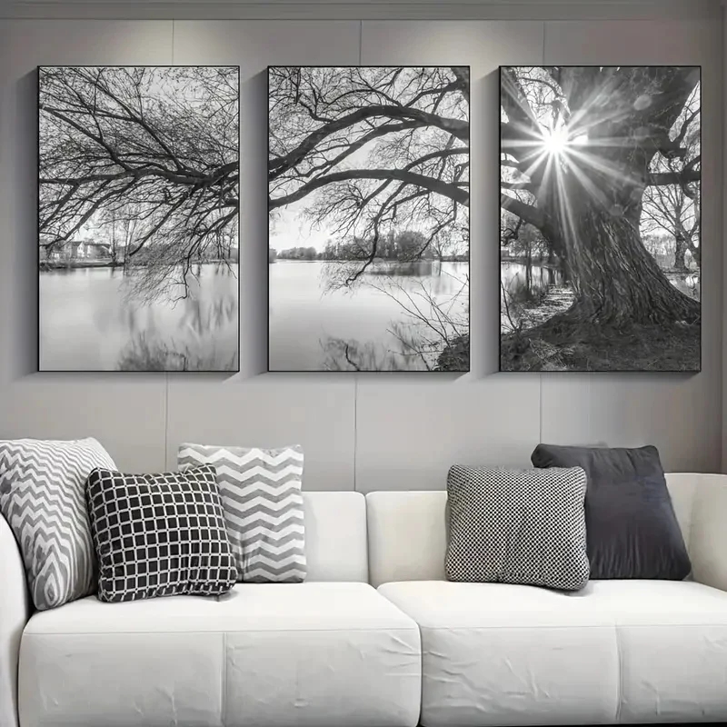 Resin Art Wallpaper - DIY Diamentowe Malowanie 3 Szt. Duży