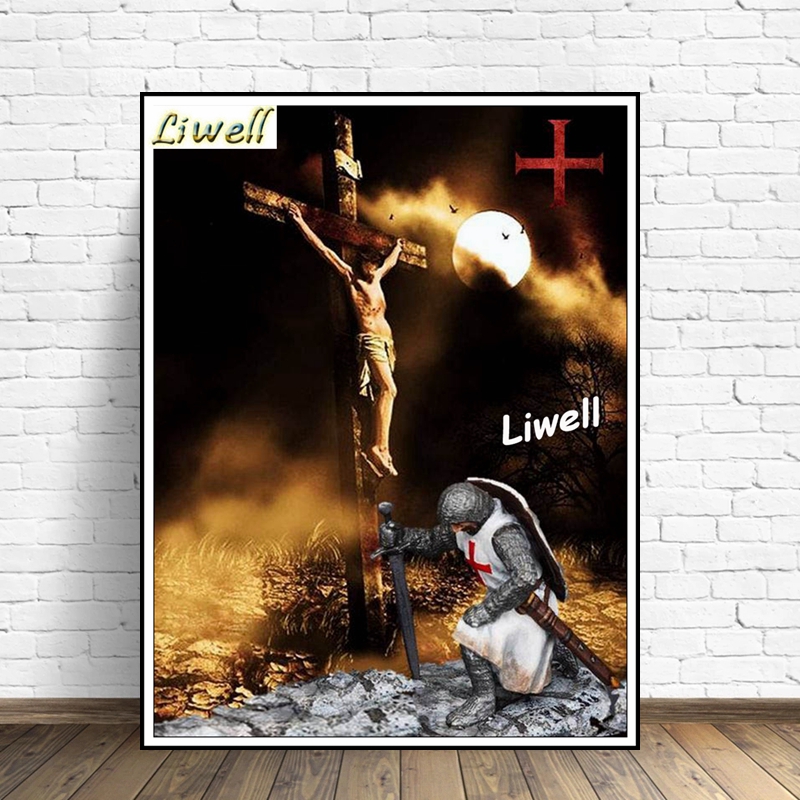 5d Rycerz Templariuszy Wojowni – Resin Art Wallpaper recenzja i cena