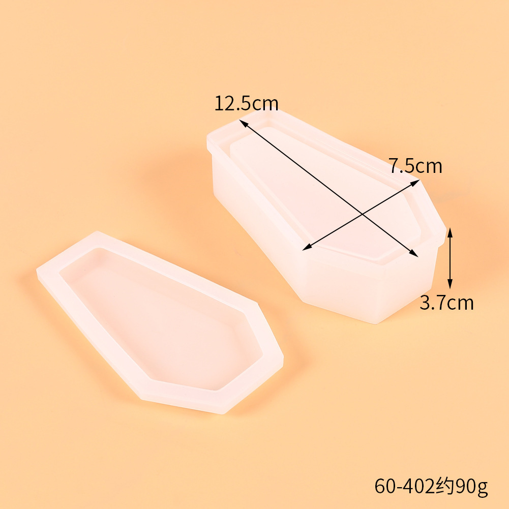 Forma silikonowa trumna czaszk – Resin Art Equipment recenzja i cena