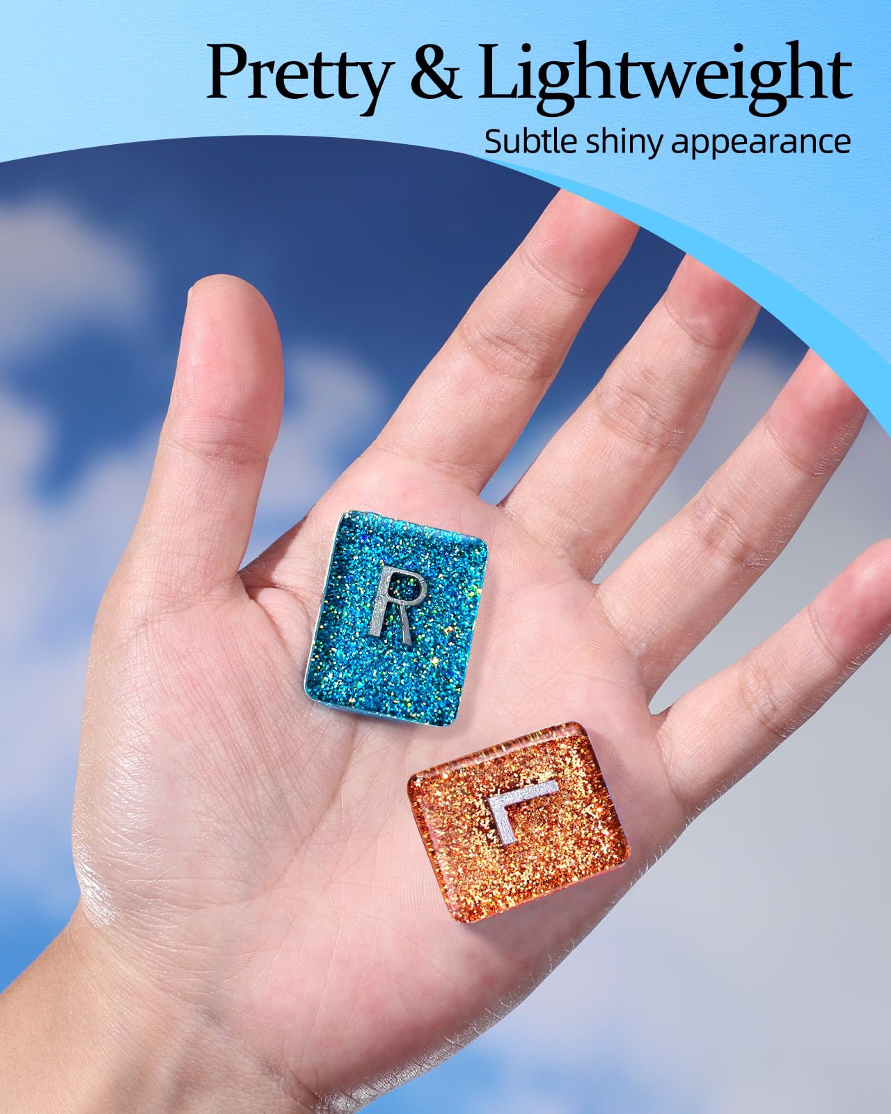 Markery RTG z brokatem, żywica – Resin Art Alphabet recenzja i cena