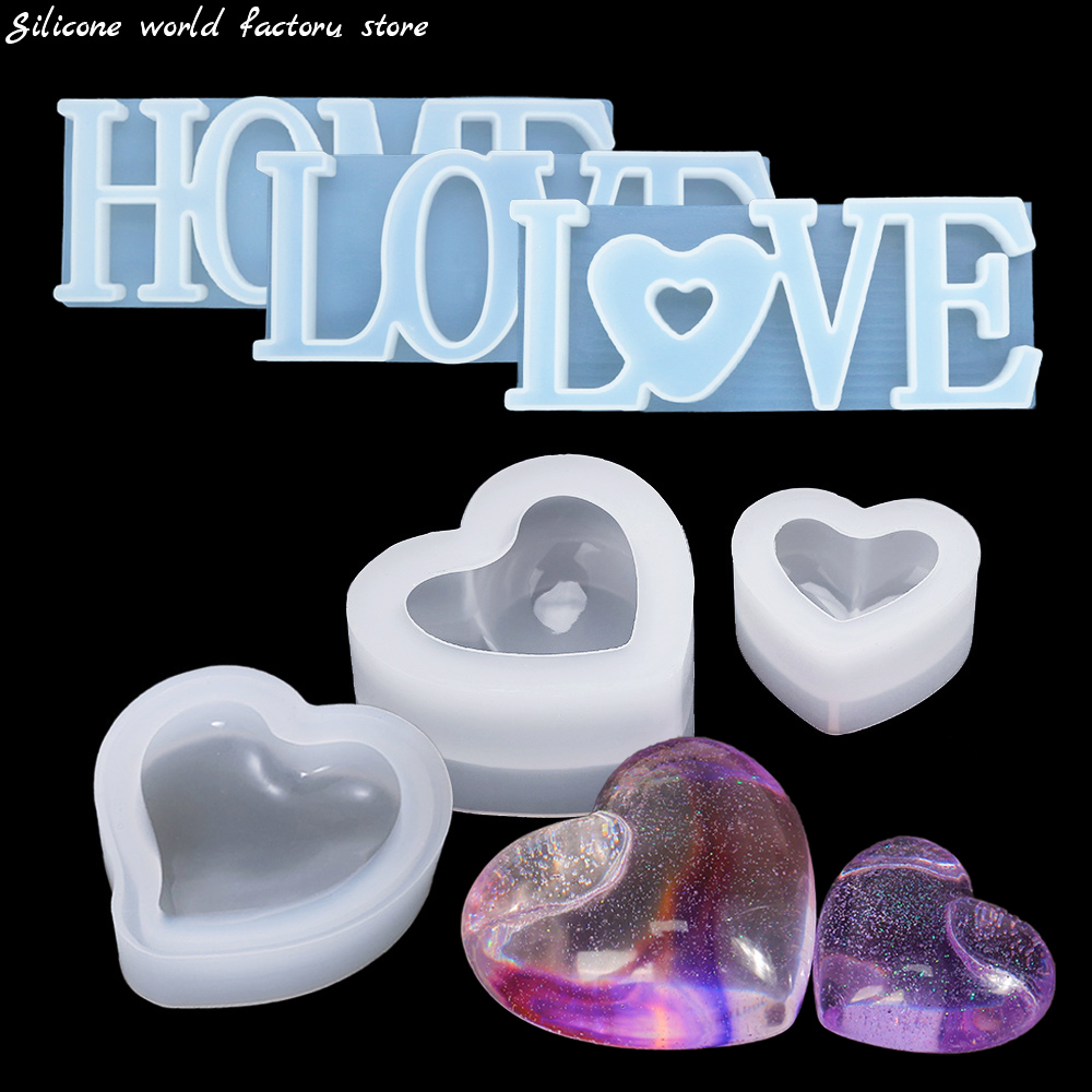 Silikonowa Forma 3D Serce Świe – Resin Art Alphabet recenzja i cena