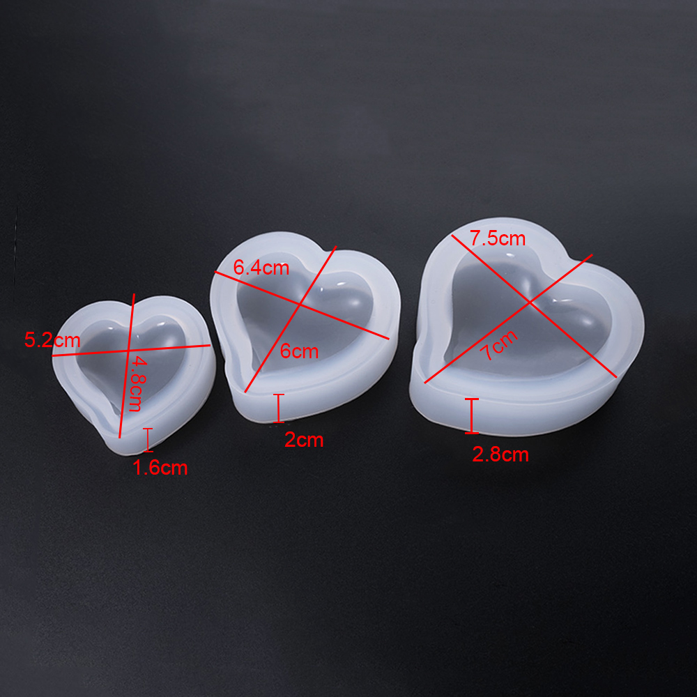 Silikonowa Forma 3D Serce Świe – Resin Art Alphabet recenzja i cena