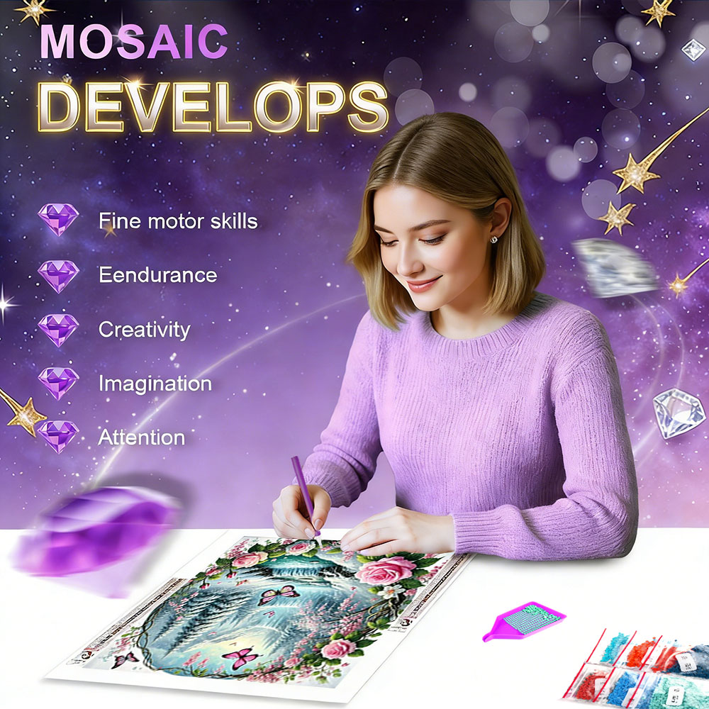 HUACAN Pełne Zestawy do Malowa – Resin Art Rose recenzja i cena