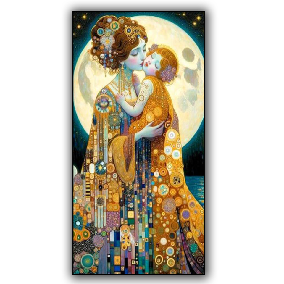 Mama i dziecko diamentowe malo – Resin Art Baby recenzja i cena