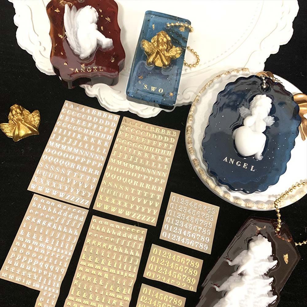 Dekoracyjna żywica epoksydowa  – Resin Art Alphabet recenzja i cena