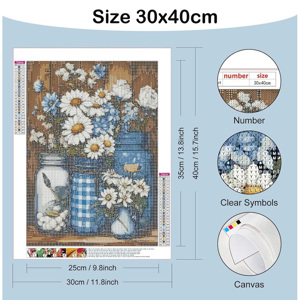 Pełny diamentowe kwadraciki 5D – Resin Art Wallpaper recenzja i cena