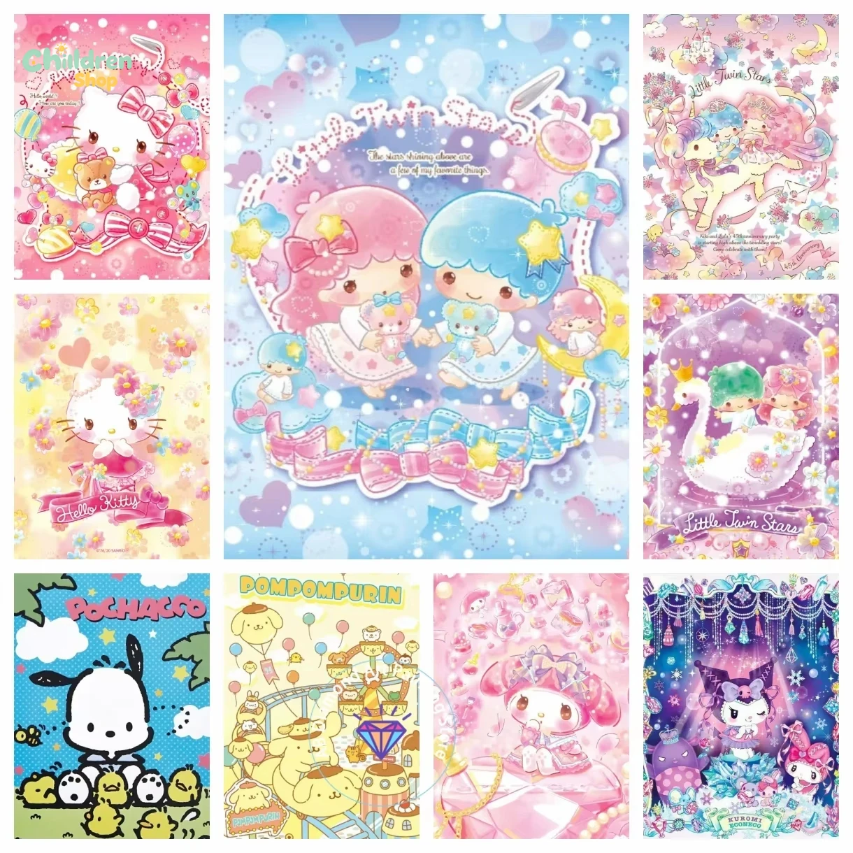 Sanrio Cinnamoroll Kuromi Gemi – Resin Art Work recenzja i cena