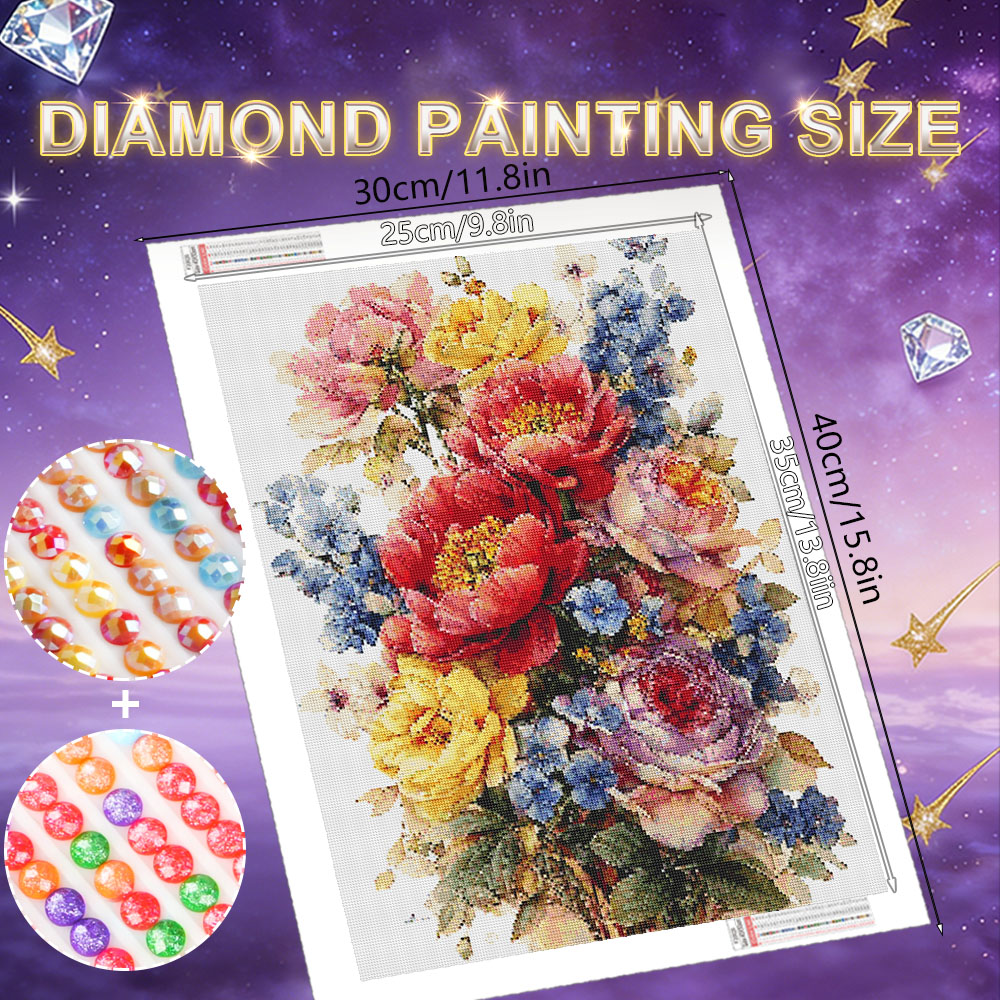 HUACAN Zestaw do malowania dia – Resin Art Rose recenzja i cena