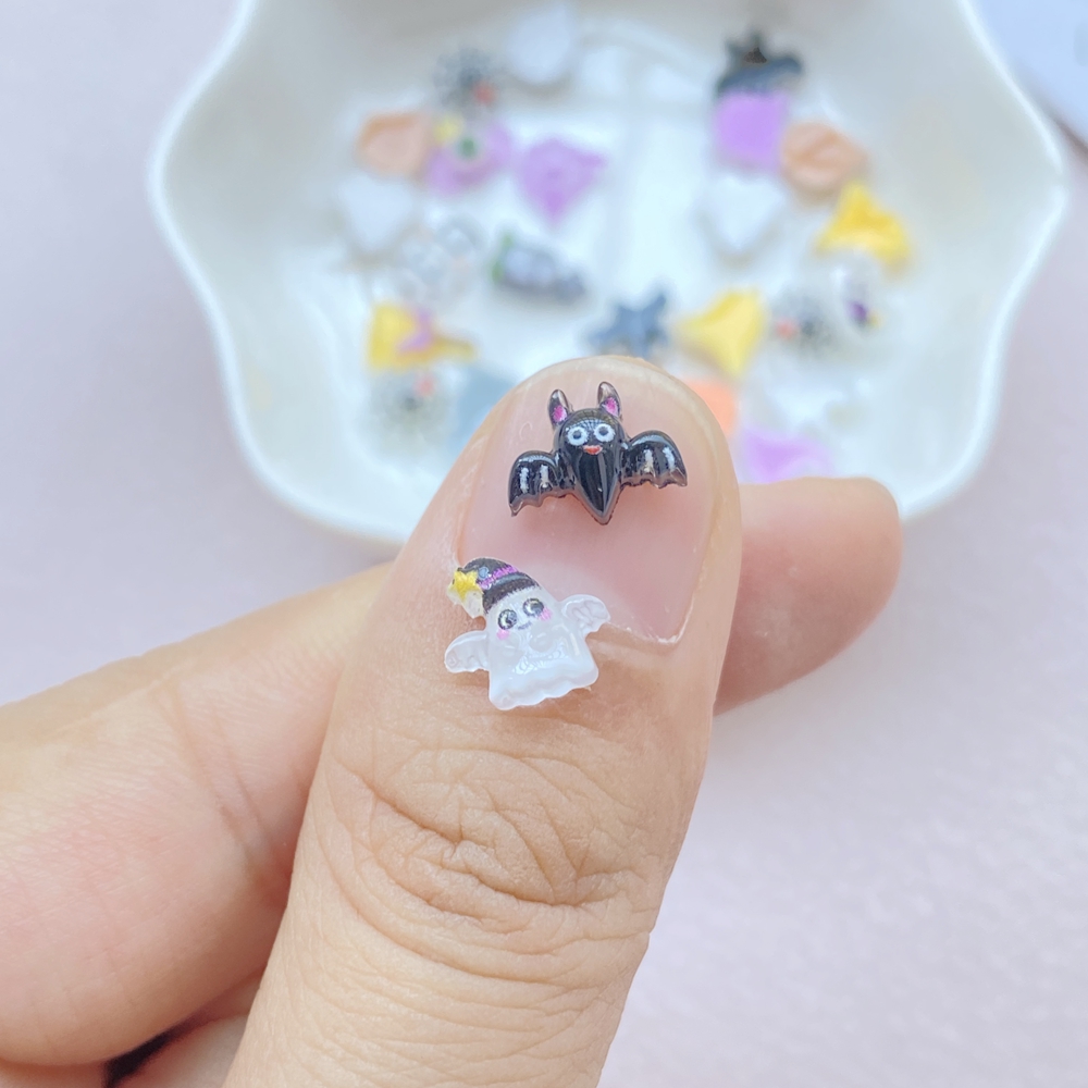 100 sztuk Halloween 3D zdobien – Resin Art Equipment recenzja i cena