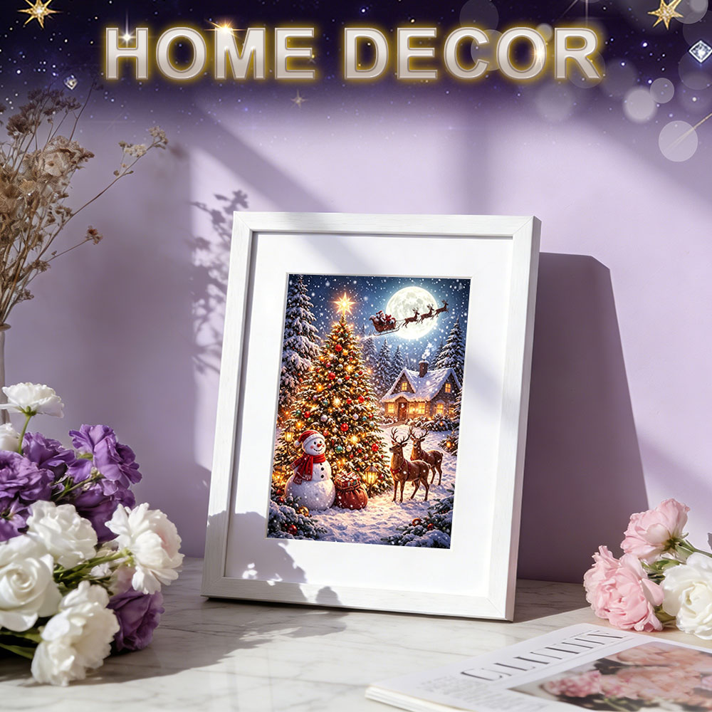 HUACAN Obraz Diamentowy Drzewo – Resin Art Wallpaper recenzja i cena